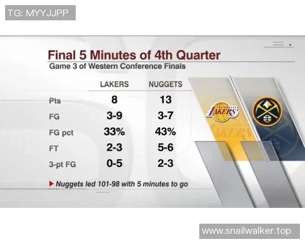 技术统计:湖人近5场表现一览